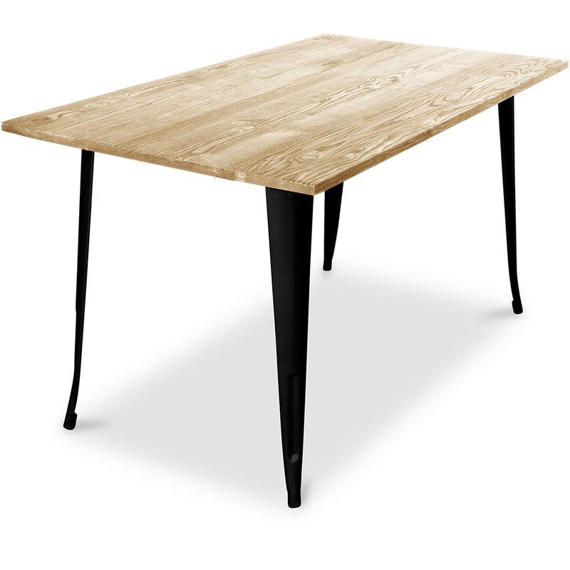 Rectangular dining table - Industrial design - Wood - Troy