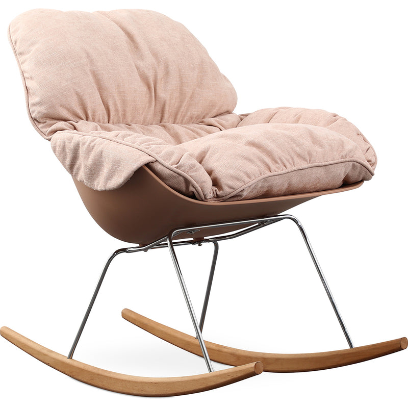 Gewatteerde Schommelstoel - Scandinavisch Design - Ruma