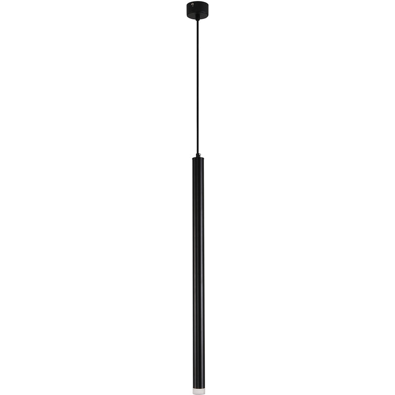 Lampe de plafond tube LED - Lampe suspendue noire - 60cm - Lilu