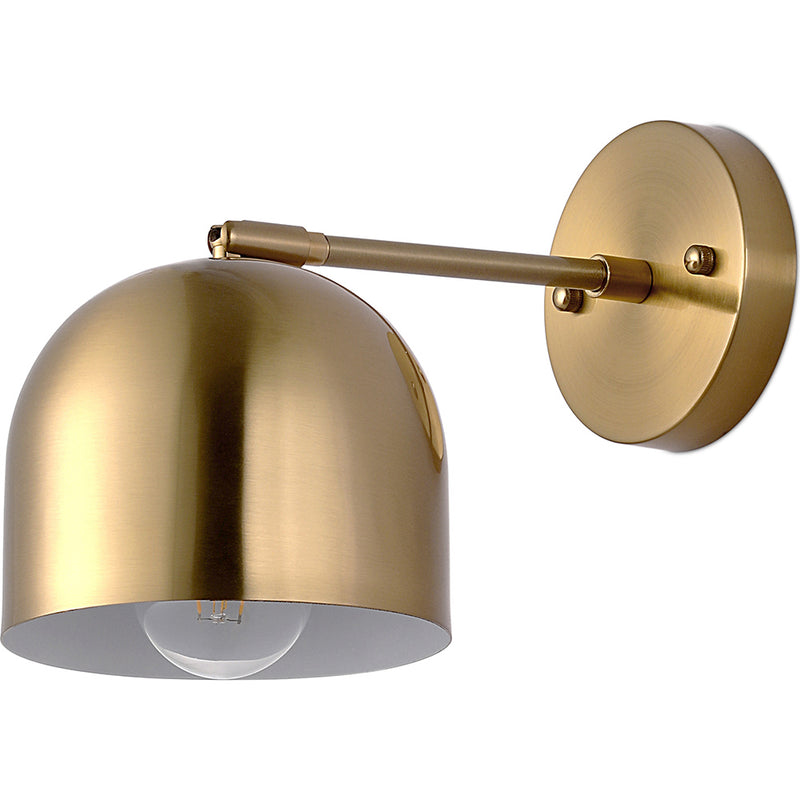 Vegglampe - Gullfarget Metall - Bleni