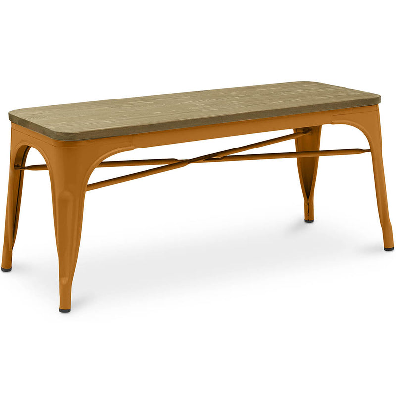 Bank - Industrieel Ontwerp - Hout en Metaal - Stylix
