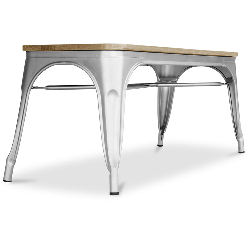 Bank - Industrieel Ontwerp - Hout en Metaal - Stylix