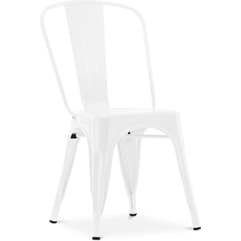Silla de comedor - Diseño industrial - Acero - Nueva edición - Stylix