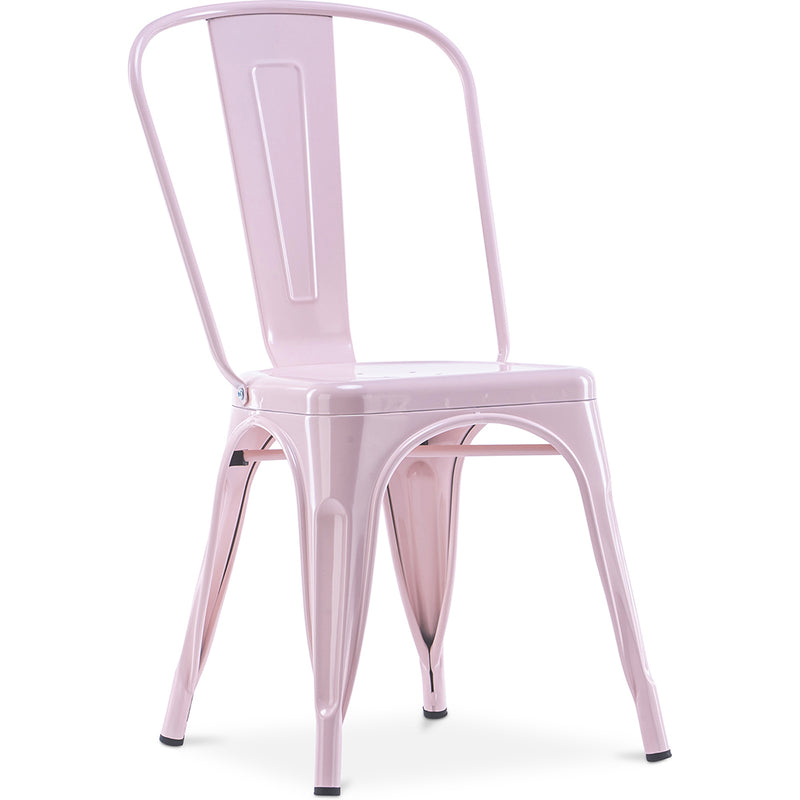 Silla de comedor - Diseño industrial - Acero - Nueva edición - Stylix