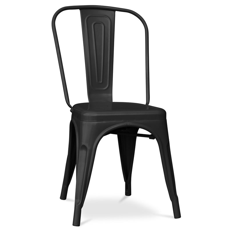 Dining chair - Industrial design - Steel - Matte - New edition - Stylix