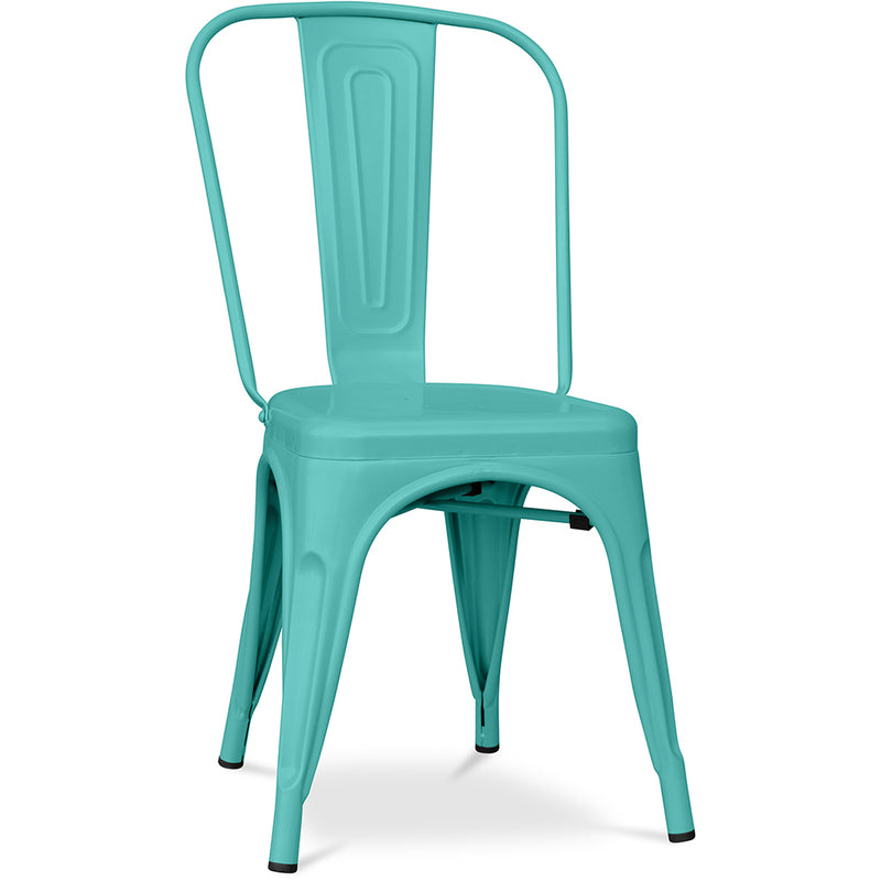 Dining chair - Industrial design - Steel - Matte - New edition - Stylix