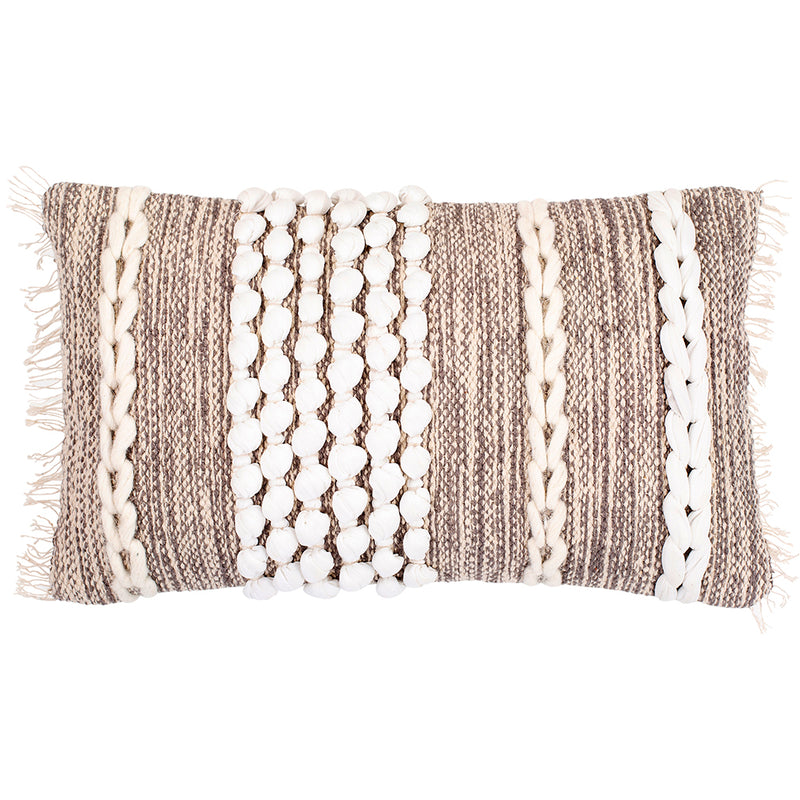 Coussin de style boho Bali - Housse et Rembourrage inclus - Dahlia