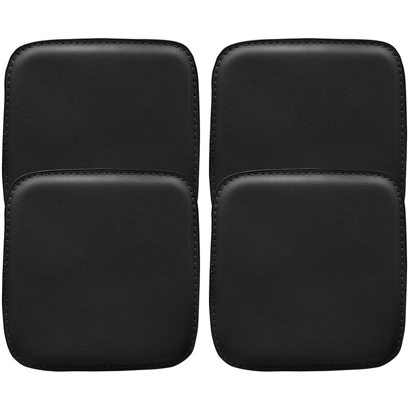 Lot de 4 coussins magnétiques pour taboure assise carrée- simili-cuir - Stylix