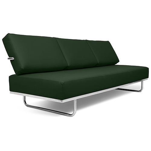 Sofa Bed Upholstered in Faux Leather - 3 Seats - Kart