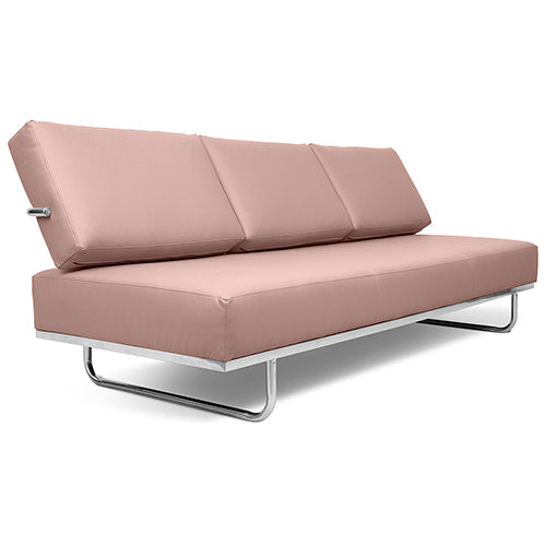 Sofa Bed Upholstered in Faux Leather - 3 Seats - Kart
