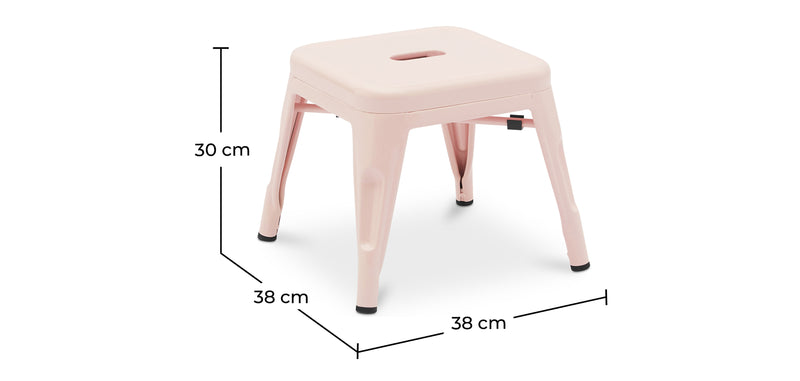 Taboret dla dziecka Stylix Industrialny design z metalu - Nowa edycja