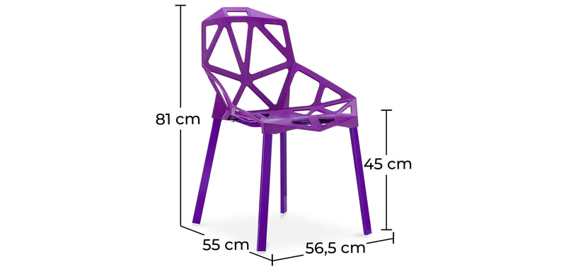 Designerskie krzesło do jadalni - Hit
