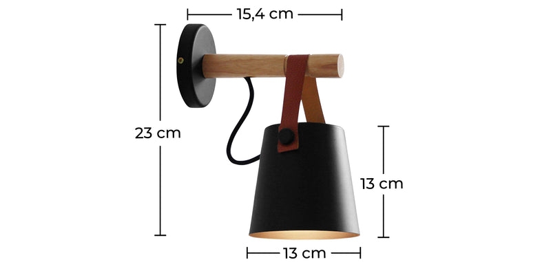 Vintage Wandlampe - Design - Cencerro