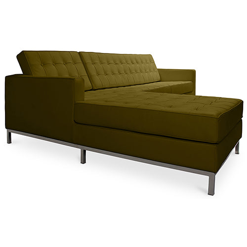 Design chaise longue - Upholstery in Polipiel - Nova