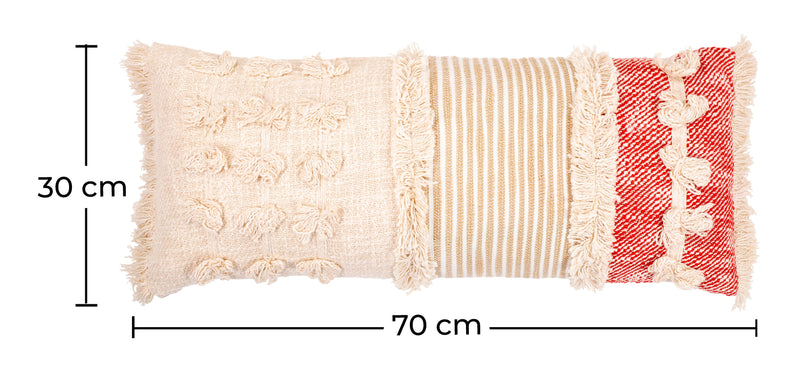 Coussin de style boho Bali - Housse et Rembourrage inclus - Dorothy