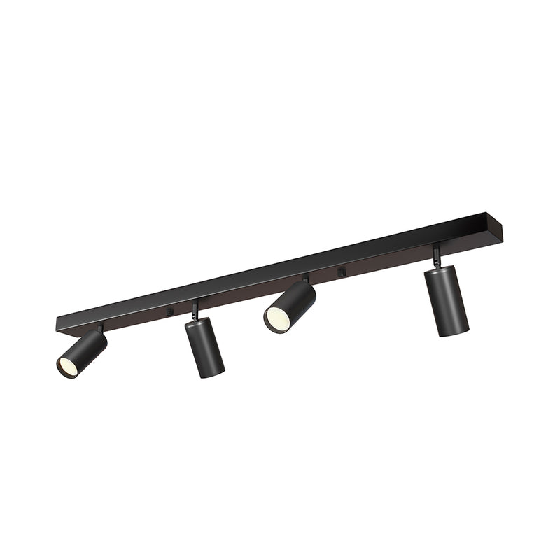 Spot sur Rail - Lampe 4 Spots Orientables - 90CM