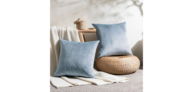 Set of 4 velvet cushions - cover and filling - Mesmal