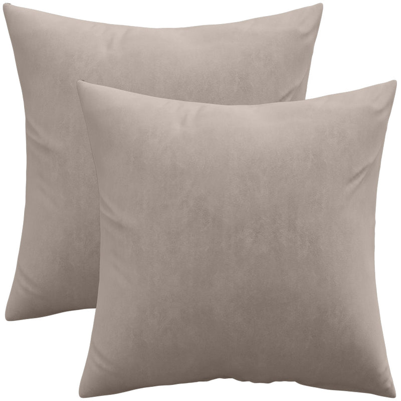 Set of 2 velvet cushions - cover and filling - Mesmal