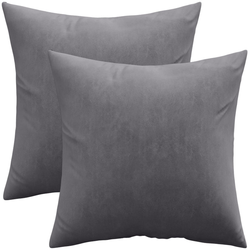Set of 2 velvet cushions - cover and filling - Mesmal