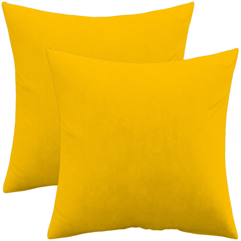 Set of 2 velvet cushions - cover and filling - Mesmal