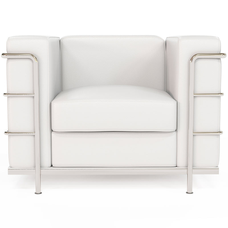 Fauteuil design - Revêtement en cuir végétalien - Lecur