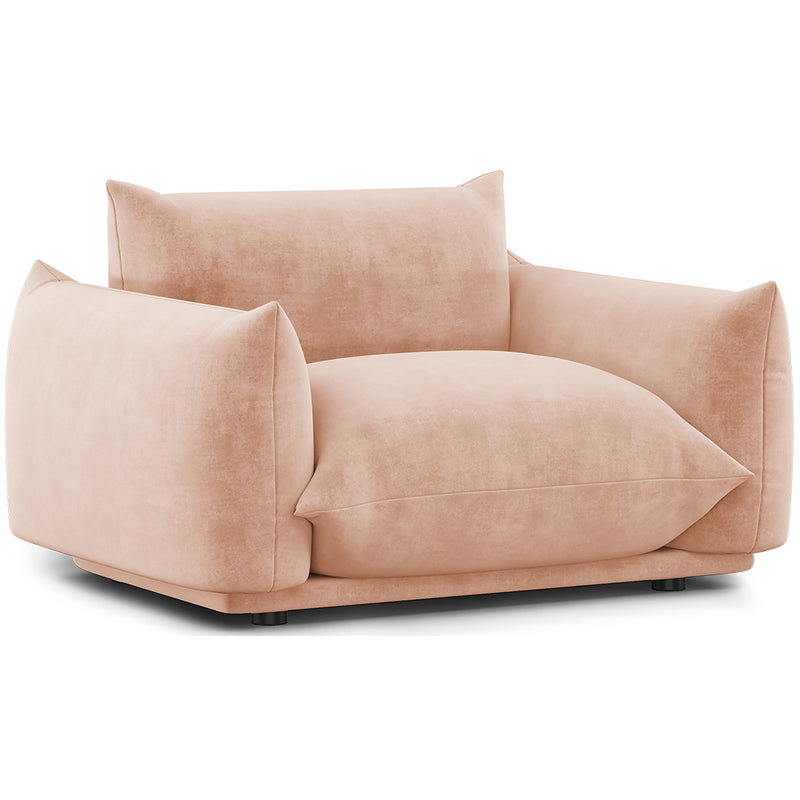 Fauteuil - Revêtement en velours - Wers