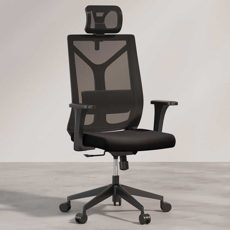 Chaise de bureau ergonomique avec roulettes et accoudoirs - Pebbles