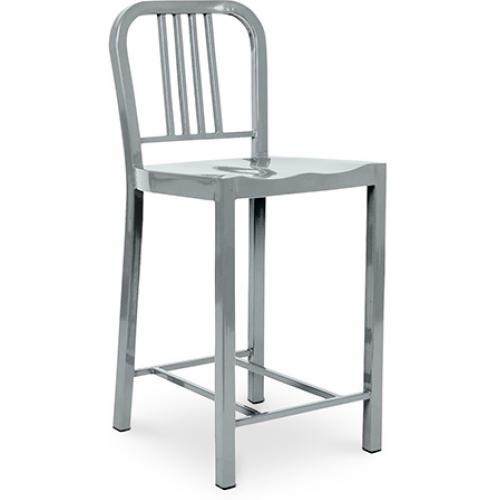 Tabouret Design avec Dossier - 60cm - Jadon