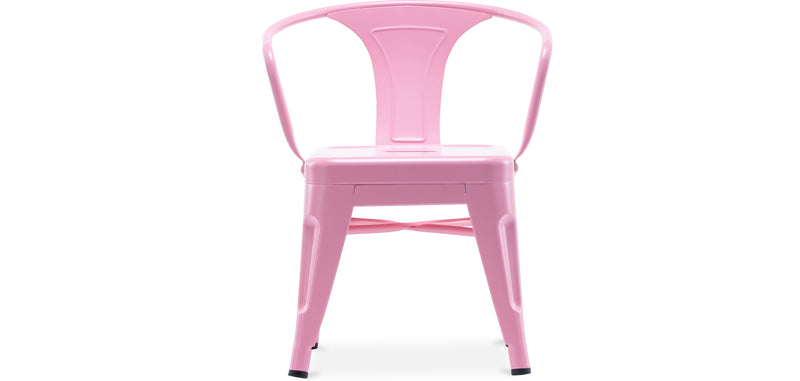 Child chair with armrests - Industrial design child chair - Steel - Stylix