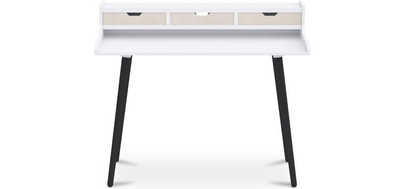 Bureau en Bois avec Tiroirs - Design Scandinave - Thora