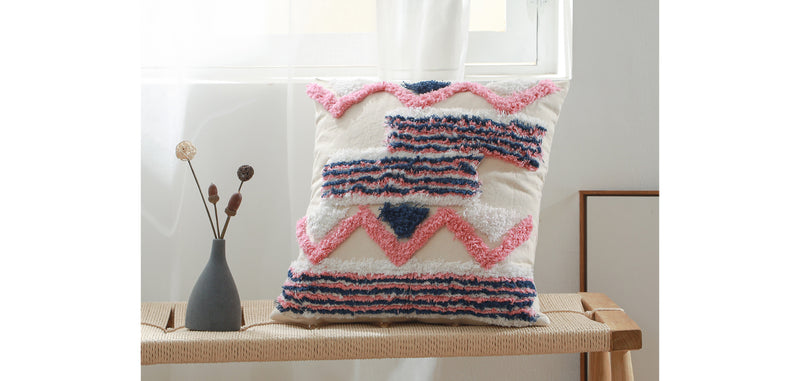 Coussin de style boho Bali - Housse et Rembourrage inclus - Lanka