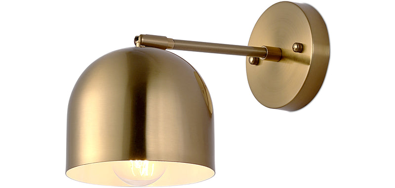 Vegglampe - Gullfarget Metall - Bleni