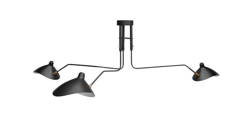 Lampe de Plafond - Lampe Flexo - 3 Bras - George
