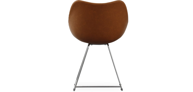 Sedia da pranzo con braccioli - Similpelle - PU - Stylix - Nero - Clun
