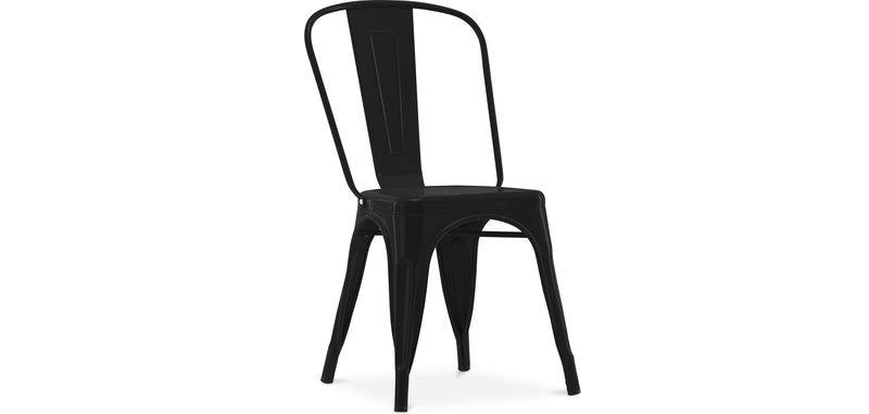 Silla de comedor - Diseño industrial - Acero - Nueva edición - Stylix