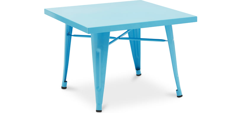 Tafel voor kinderen - Industrieel design - Metaal - 60cm - Nieuwe editie - Stylix