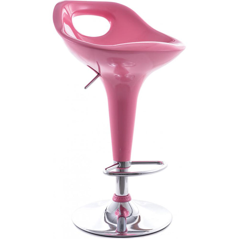 Tabouret de bar pivotant avec dossier - Moderne