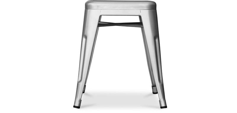 Taburete de Bar Diseño Industrial - Acero - 45cm - Stylix