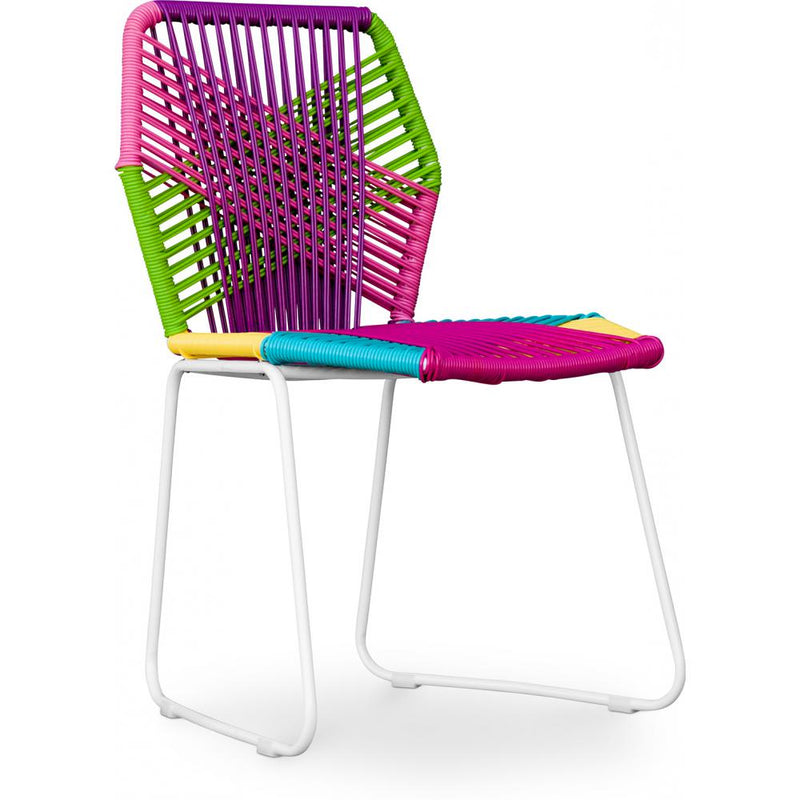 Chaise d'extérieur - Chaise de jardin - Multicolore - Frony