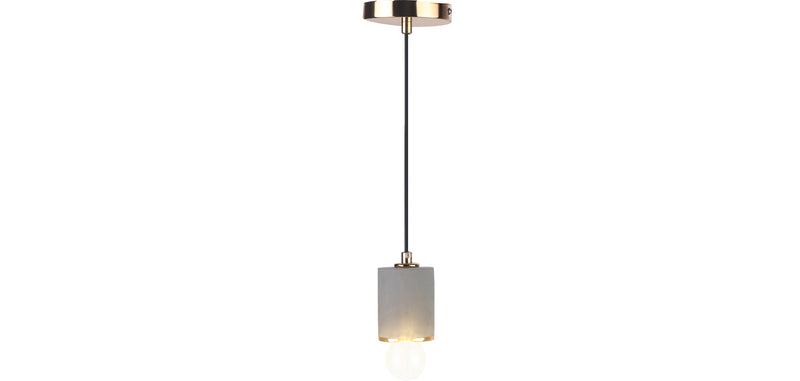 Plafondlamp - Hanglamp - Metaal en beton - Felippo