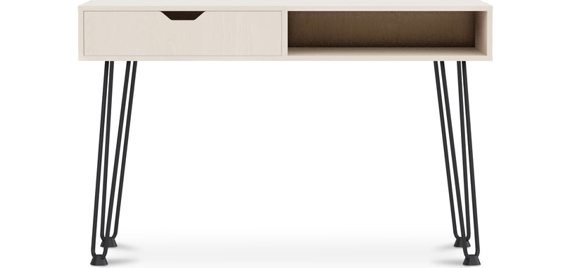 Tre skrivebord med skuff - Skandinavisk design - Andor