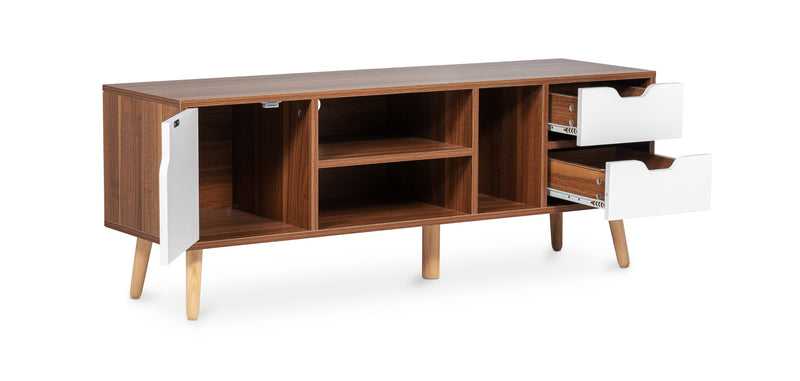 Meuble TV en Bois - Design Scandinave - Lubi