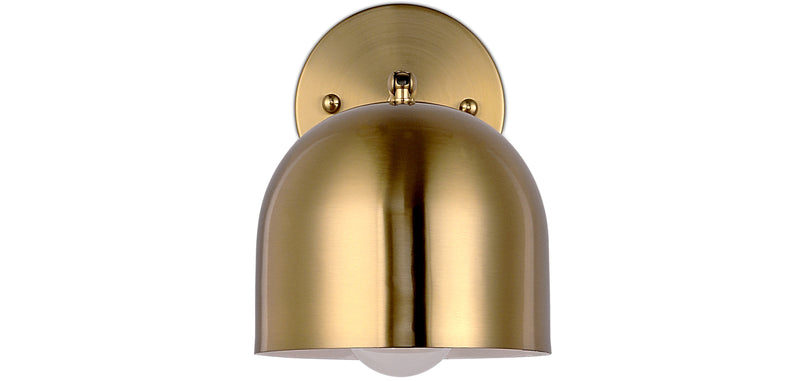 Vegglampe - Gullfarget Metall - Bleni