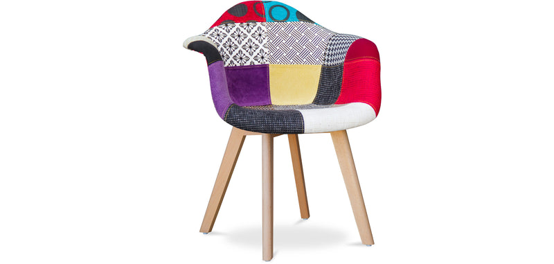 Premium Chaise design Dawick - Patchwork Ray