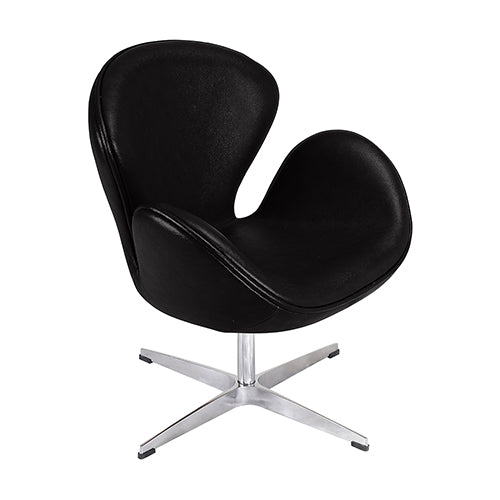 Fauteuil avec accoudoirs - Revêtu de similicuir - Svin