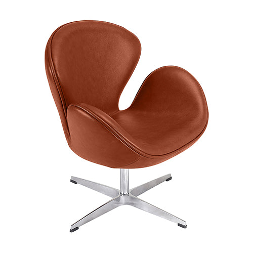 Fauteuil avec accoudoirs - Revêtu de similicuir - Svin