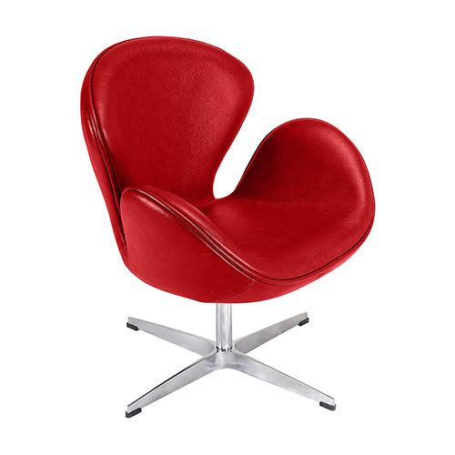 Fauteuil avec accoudoirs - Revêtu de similicuir - Svin