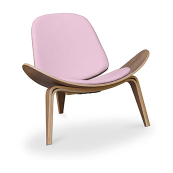 Fauteuil design - Fauteuil scandinave - Revêtement en similicuir - Lucy