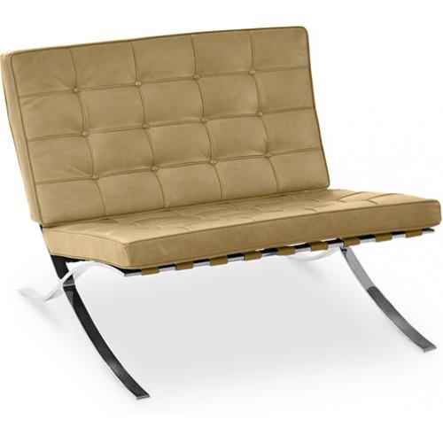 Designstol - Trukket med skinn - Town