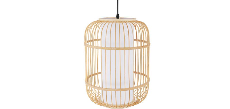 Lampe de plafond en bambou - Lampe suspendue au stile Boho Bali - Mane